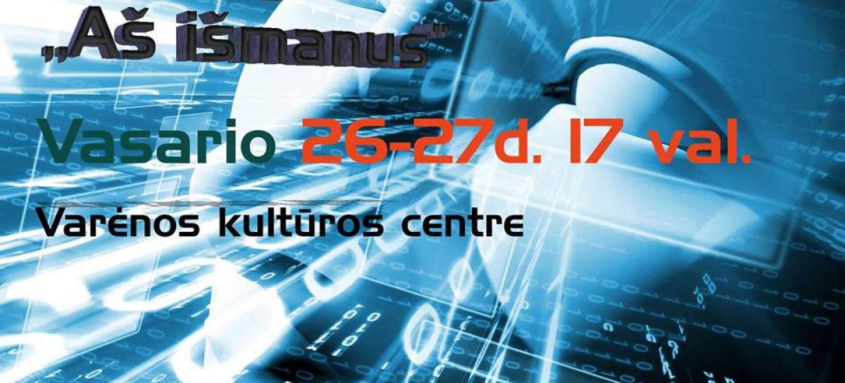 Nuotaikinga jaunimo šventė – konkursas „Maišatynė 2016″ , TEMA: „Aš išmanus”